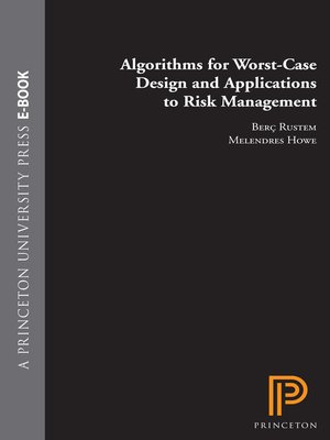 cover image of Algorithms for Worst-Case Design and Applications to Risk Management